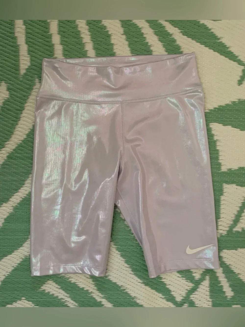 Nike iridescent bike shorts